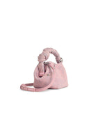 Ganni 'Bou' Minitaske I Pink Denim