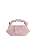 Ganni 'Bou' Minitaske I Pink Denim