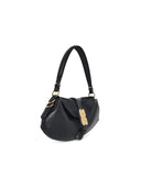 Ganni 'B Kat' Black Lear Bag
