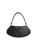 Ganni 'B Kat' Black Lear Bag