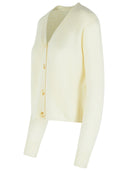 Lisa Yang 'Marionette' Cashmere And Cream Silk Cardigan