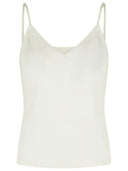 Lisa Yang 'Nala' camiseta sin mangas de cachemira color crema