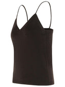 Lisa Yang 'Nala' Dark Oak Cashmere Tank Top