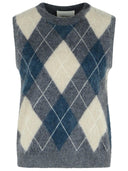 Lisa Yang 'Yasmine' grafiet kasjmier vest