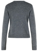 Lisa Yang 'Mable' Graphite Cashmere Sweater