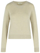 Lisa Yang 'Mable' Oyster Cashmere Sweater