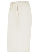 Loulou De Saison 'Vasali' Ivory Silk Skirt