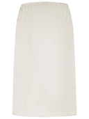 Loulou De Saison 'Vasali' Ivory Silk Skirt