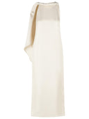Loulou De Saison 'Susan' Ivory Silk Dress