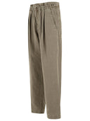 Isabel Marant Etoile 'Neriah' Brown Cotton And Linen Pants