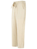 Isabel Marant Etoile 'Bilna' Beige bomuldsblandingsbukser