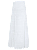 Isabel Marant Etoile 'Paoline' White Cotton Skirt