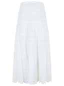 Isabel Marant Etoile 'Paoline' White Cotton Skirt