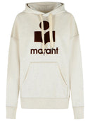 Isabel Marant Etoile 'Mansel' Sweatshirt In Ecru Cotton Blend