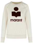 Felpa Isabel Marant Etoile 'Millyny' In Cotone Misot Ecrù