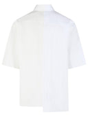 Mm6 Maison Margiela Hvid bomuldsskjorte