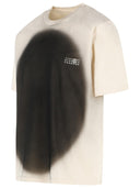 Mm6 Maison Margiela Ivory White Cotton T Shirt