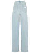 Jeans Mm6 Maison Margiela in cotone azzurro