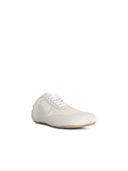 Mm6 Maison Margiela 'Anatomic' White Nappa Lear And Suède Sneakers
