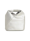 Mm6 Maison Margiela 'Japanese Crossbody' Silver Lear Bag