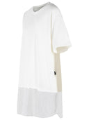 Mm6 Maison Margiela White Cotton Dress
