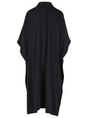 Mm6 Maison Margiela Sort polyesterkjole