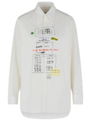 Mm6 Maison Margiela White Cotton Shirt