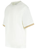 Jil Sander White Cotton Crew Neck T Shirt