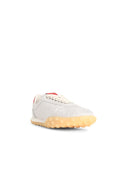Jil Sander Sneakers In Nylon And White Nappa Lear