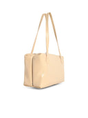 Jil Sander 'Goji Pillow' Small Beige Lear Bag