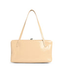 Jil Sander 'Goji Pillow' Small Beige Lear Bag
