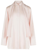 Jil Sander Camisa rosa de acetato y viscosa 'Fiocco'