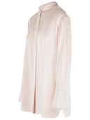Jil Sander Camisa rosa de acetato y viscosa 'Fiocco'