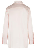 Jil Sander Camisa rosa de acetato y viscosa 'Fiocco'