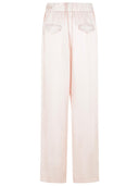 Pantaloni Jil Sander in misto acetato rosa