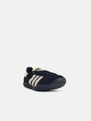 Adidas X Wales Bonner 'Karintha Lo Satin' Black Fabric Sneakers