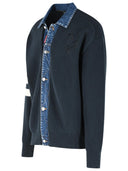 Maglione in misto cotone blu Dsquared2