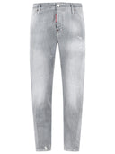Dsquared2 'Slim Twst' grå bomuldsjeans