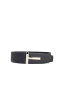 Tom Ford Brown Lear Belt