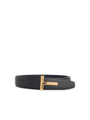 Ceinture Lear marron réversible Tom Ford