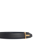 Ceinture Lear marron réversible Tom Ford