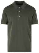 Tom Ford Polo Shirt In Green Cotton Blend