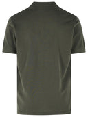 Tom Ford Polo Shirt In Green Cotton Blend