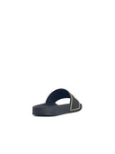 Pantofole Versace in gomma nera