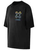 Amiri 'Quad Ma' Black Cotton T Shirt