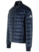 Moncler 'Rigel' Doudoune courte en polyamide bleu marine