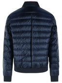 Moncler 'Rigel' Doudoune courte en polyamide bleu marine