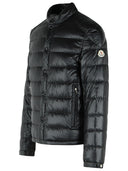 Moncler 'Selves' Short Black Polyamide Down Jacket