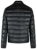 Moncler 'Selves' Short Black Polyamide Down Jacket