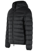 Moncler kort 'Alrai' hættejakke i sort polyamid
